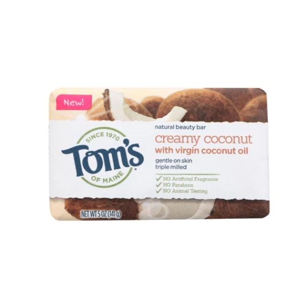 Tom's of Maine Beauty Bar Creamy Coconut with Virgin Coconut