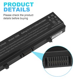 Fancy Buying Laptop Battery for Dell Inspiron 1525 1526 1545 1546 1440 1750 Vostro 500 K450n fits P/N: GP952 GW252 GW240 X284G RN873 M911 M911G