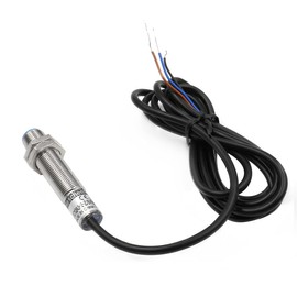 Heschen M12 Capacitive Proximity Sensor Switch Shield Type LJC12A3-2-Z/BY Detector 1-2mm 10-30VDC 200mA PNP Normally Open (NO) 3 Wires