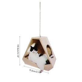 Car Hanging Cat, Car Cat Pendant Hanging Ornament Decoration Rearview Mirror Hanging Ornament, Cute Cat Car Decor Hanging Rear View Mirror Accessories, for Car Decoration (A)