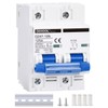DIHOOL AC Miniature Circuit Breaker,2 Pole 120 Amp 110V Low