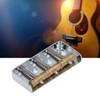 Short Electric Guitar Bridge 3 Saddle Professional Guitar Bridge Replacement
