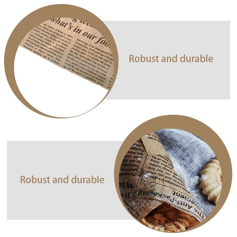Baking Parchment Paper Roll Non Stick Baking Paper Newspaper Printing