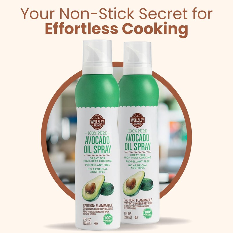 Wellsley Farms 100% Pure Avocado Oil Spray - Non Stick
