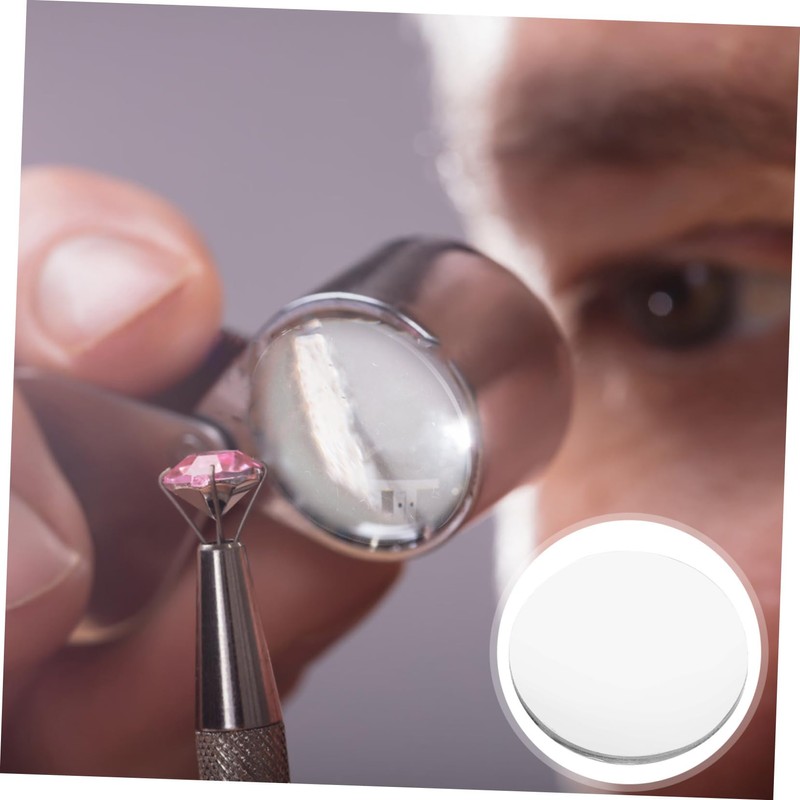 20pcs Magnifying Lenses Convex Magnifier Lens for Crafts Projects and