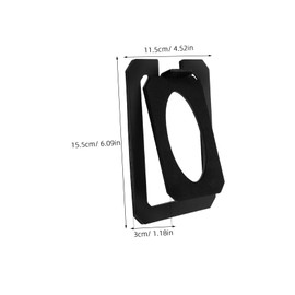 Gatuida Heavy Duty Tilted Metal Speaker Stand for Desktop Compact Stable Holder for Home Office Conference Rooms Easy Setup for Speakers and Devices