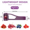 Luvan Grape Cutter for Toddlers, Grape Slicer for Baby,Grape Tomato