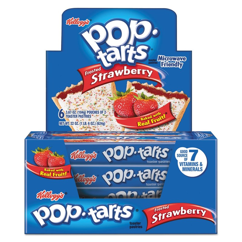 Kellogg's Pop-Tarts Frosted Strawberry - 2 CT