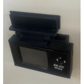 FITECH HAND HELD EARLY STYLE UNDER DASH SWLV MOUNT DR BLUE CARBON FIBER