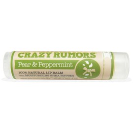 Crazy Rumors - Pear & Peppermint 100% Natural & Vegan, Organic Lip Balm