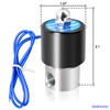 TAILONZ PNEUMATIC 1/4 Inch NPT 304 Stainless Steel 12V/24V/110V/220V Electric