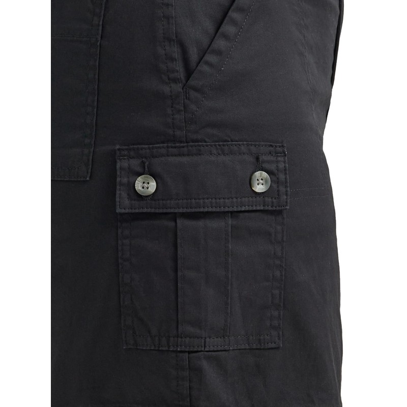 Lee Womens Ultra Lux Comfort with Flex-to-go Cargo Skort, Black,