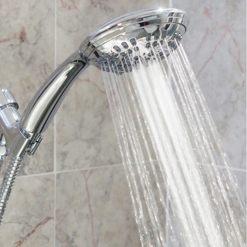 Aqua Elegante 6 Function Luxury Handheld Shower Head - Adjustable