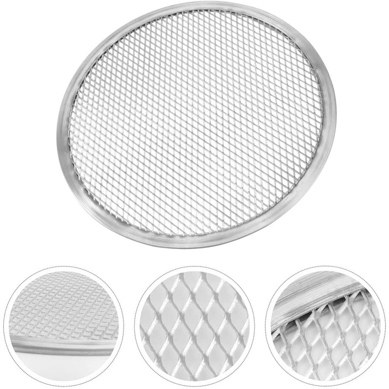 CENPEK 3PCS Bakeware Accessories Pizza Screen Aluminum Alloy Non Stick