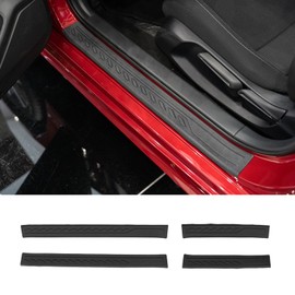 Maxzina Door Sill Protector Compatible with 2022-2025 Honda Civic Door Step Protector Door Edge Step Guard Car Door Dust Shield Cover 2024 Civic Exterior Accessories