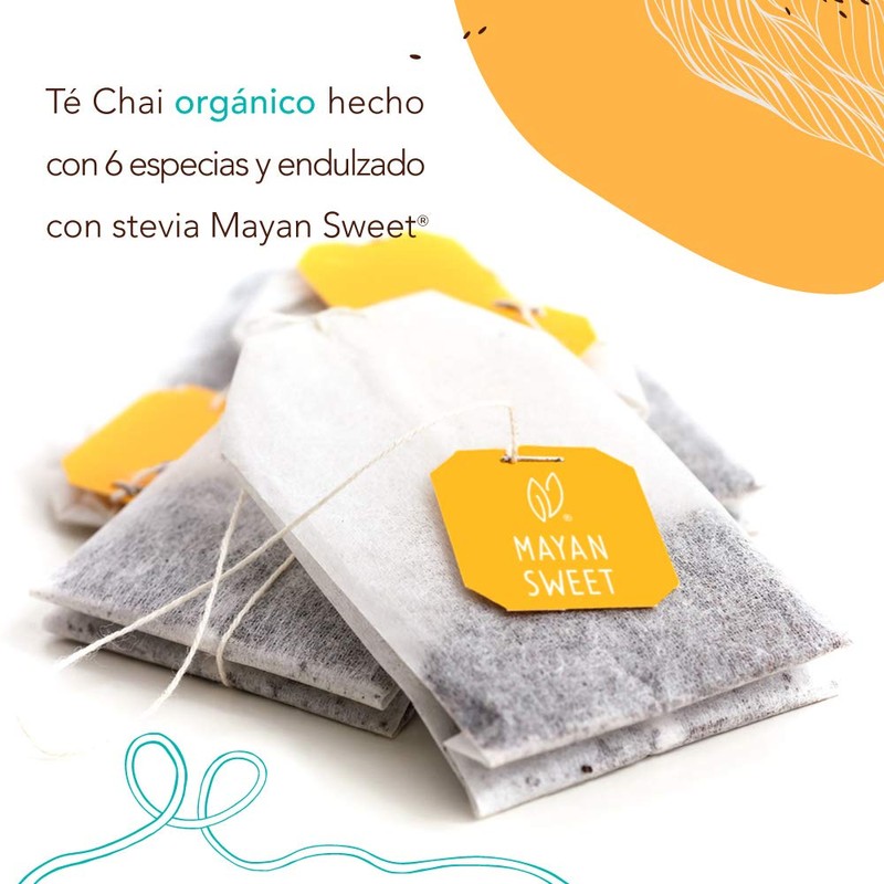 Té Chai Orgánico, 20 Sobres, Mayan Sweet