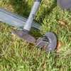 VOSS.farming Ground plate for Z-profile fence posts, bracing of wild