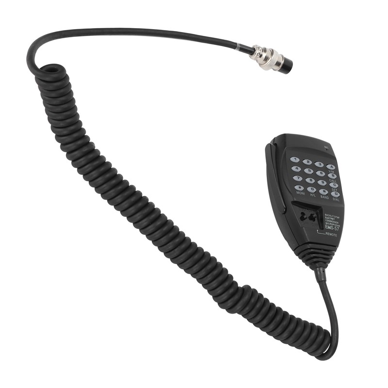 EMS‑57 Shoulder Speaker Microphone Handheld 2 Way Radio Microphone with