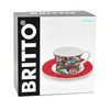 BRITTO Romero Bone China Coffee & Tea Cup with Saucer