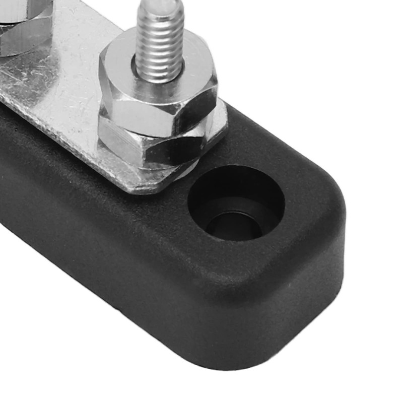 4 Stud Power Distribution Block, 3/16in Bus Bar Junction Block