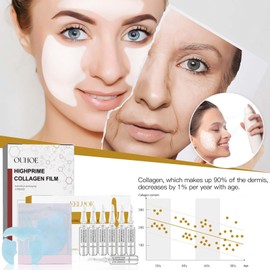 Collagen Film, Collagen Face Mask, Collagen Film, Water Soluble Collagen Mask, Soluble Collagen Film, Make Our Skin Firm and Smooth