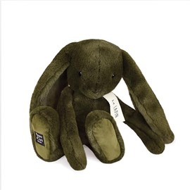 Histoire d'ours - HO3252 Rabbit Plush Toy - Le Lapin Collection - Khaki Colour - Companion for Soft and Infinite Hugs - 32 cm - Gift Idea for Small and Large Children