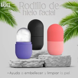 Molde De Hielo Para La Cara Y Ojos, Rodillo De Hielo Facial