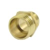 sourcingmap 20 x 16mm Male Thread Reducer Brass Pipe Nipple