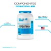 Creatina Blu-e Monohidratada 1k 200 Servicios Varios Sabores