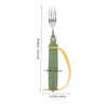 OHPHCALL Car Handle Assist Elderly Fork Spoon for Disabled People