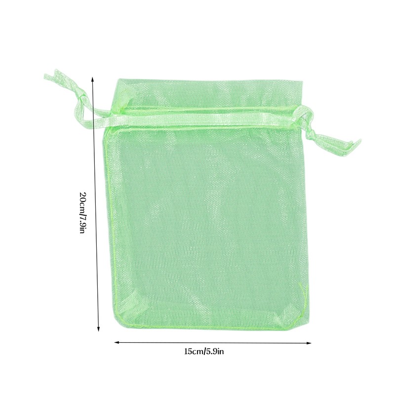 100PCS Fruit Protection Netting Bag Reusable Garden Mesh Barrier Bag