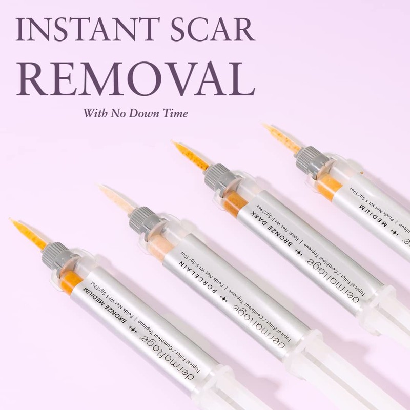 Dermaflage Scar Filler Refill, 4 Applicators
