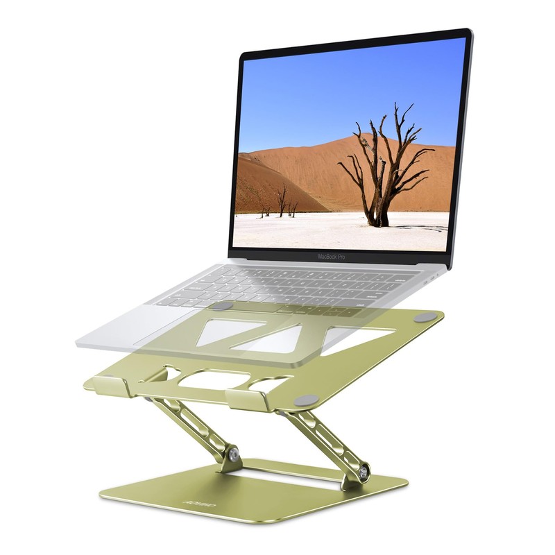 Aoviho - Laptop Stand - Tablet Holder, Foldable, Ergonomic, Infinite