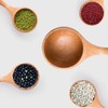 IBLAY Wooden Kitchen Scoop Ladle for Bath Salt Canisters Flour