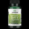 Swanson Full Spectrum Turmeric, Garlic and Cayenne 60 Capsules