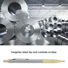 Risegun Glass Carbide Cutter, 2 Colours Diamond Glass Cutter, Metal Cutting Labelling Pen, Engraving Glass Cutting Tool, Professional Jewellery Writing Pen for Thick Glass and Tiles Pencil