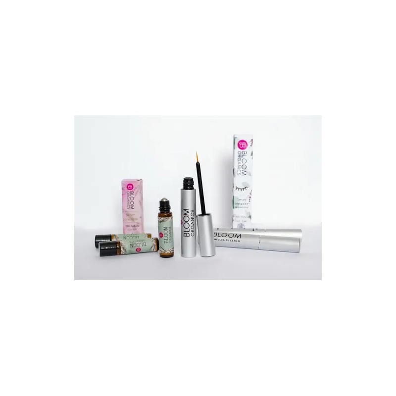 Serum Para Crecimiento De Pestañas Y Cejas Bloom Organics
