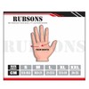 RUBSONS HKRG Men's Touch Screen Leather Motorcycle Biker Gloves (S)