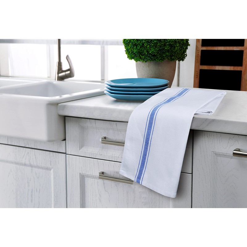 Utopia Towels Green Dish Towels [12 Pack - 15 x