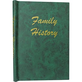 Family History Springback Binder A4 Portrait (Green)