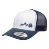 Love Sketches Outdoors Iced Mountain Trucker Hat Men & Women