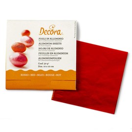 Decora 0796207 CF 150 Fogli Rosso 50 G 10 X 10 Cm