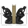The Novogratz Polystone People The Thinker Bookends, Set of 2