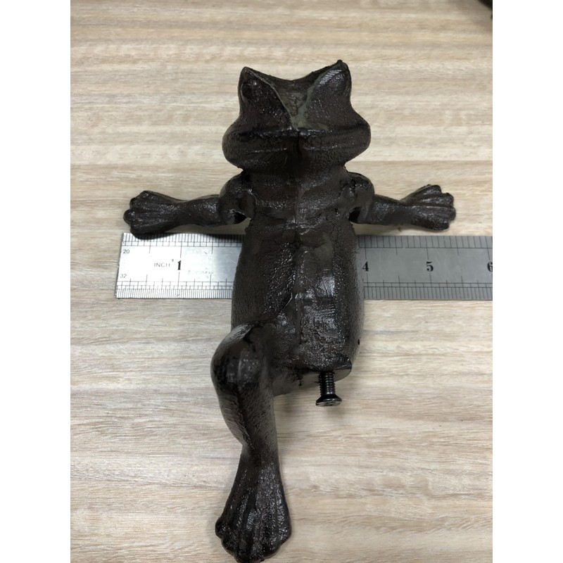Tsnamay 16.54" Rustic Frog Toilet Paper Holders,Metal Toilet or Kitchen