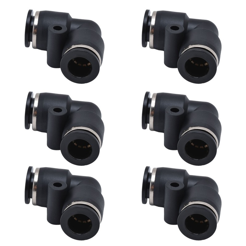 10pcs Pneumatic Connector Durable ABS Replaceable Practical Connecting Accessories for