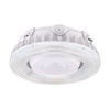 Nuvo 65/631 Color Temperature-Selectable LED Canopy Light, Round, White, 100