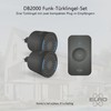 ELRO DB2000 Wireless Doorbell Set - with Two Compact Plug-In
