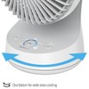 Honeywell QuietSet 5 Oscillating Table Fan, White – Personal and
