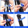 LUZOON Tie Down Straps 6 Pieces 2.5 m Lashing Straps