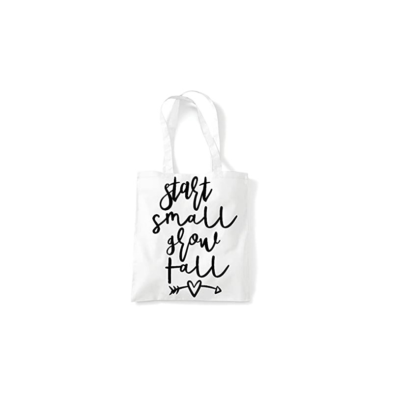 Miammo Start small grow tall [CM17PMR] positive statement tote shopping